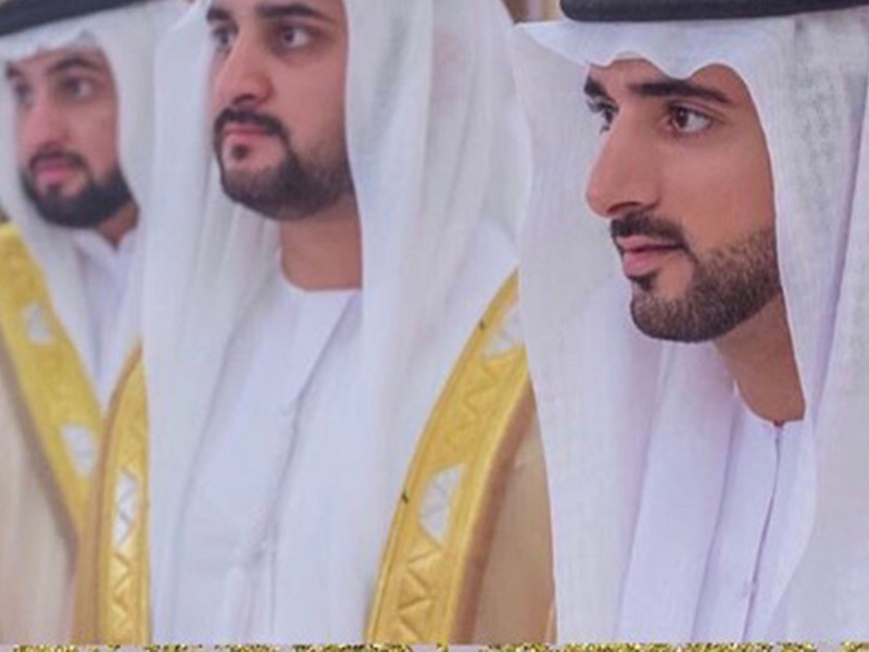 كلمات مؤثرة... هكذا احتفل الشيخ محمد بزواج أبنائه الثلاثة